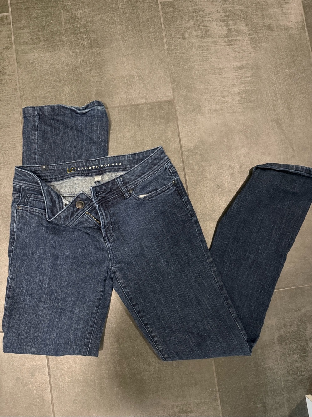 LC Lauren Conrad Indigo Skinny Jeans